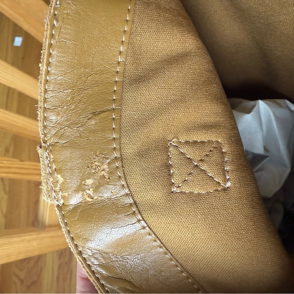 Crown Vintage Tan Suede Heeled Cowgirl Boots - Picture 11 of 16